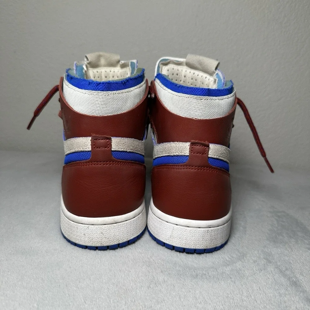 NIKE ‎ Air Jordan 1 Zoom Air CMFT Royal Redstone CT0979104 Mens 9.5